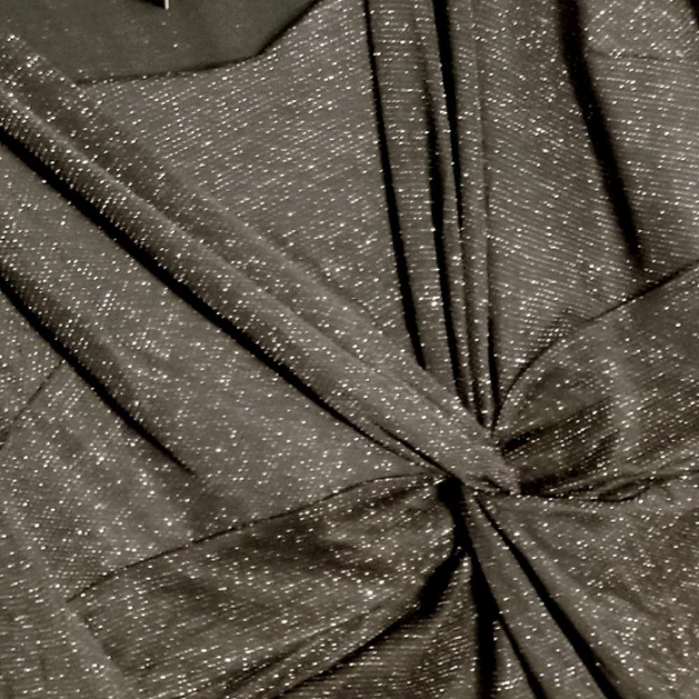 City Chic Black Sparkle Maxi Dress